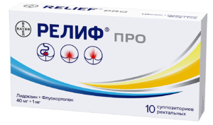 Релиф<sup>®</sup> Про Суппозитории